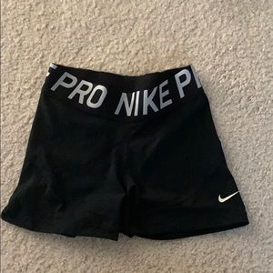 Small Nike pro spandex worn once!